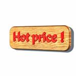 Hot price graphic