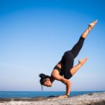 yoga pose handstand